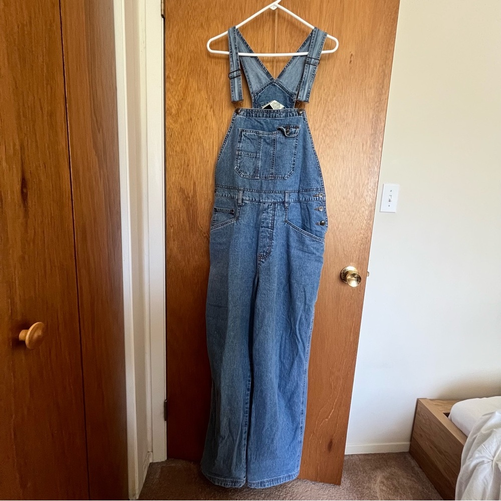 St. John's Bay Women's Classic Blue Overalls